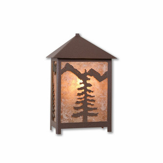 Hudson-Spruce Tree One Light Wall Sconce in Rustic Brown (172|M53114AL-27)