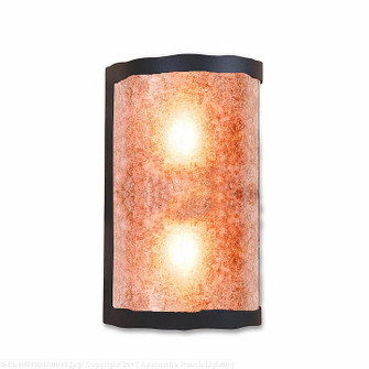 Cascade-Rustic Plain One Light Wall Sconce in Black Iron (172|M51801AM-97)