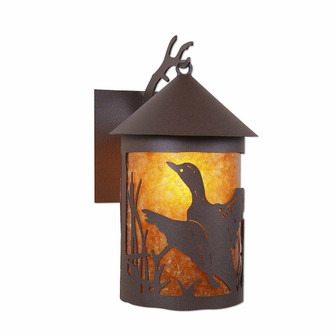 Cascade Lantern-Loon One Light Wall Sconce in Rustic Brown (172|M51664AM-27)