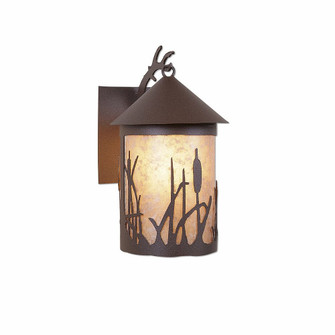Cascade Lantern-Cattails One Light Wall Sconce in Rustic Brown (172|M51565AL-27)