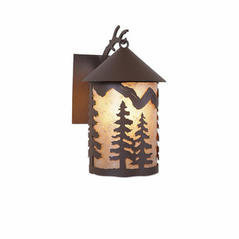 Cascade Lantern-Spruce Tree One Light Wall Sconce in Rustic Brown (172|M51514AL-27)