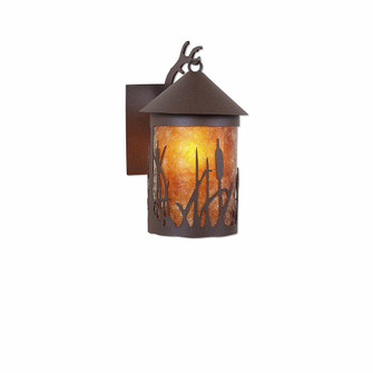 Cascade Lantern-Cattails One Light Wall Sconce in Rustic Brown (172|M51465AM-27)
