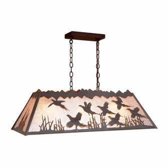 Rocky Mountain-Pheasant Three Light Island-Billiard in Rustic Brown (172|M45451AL-27)