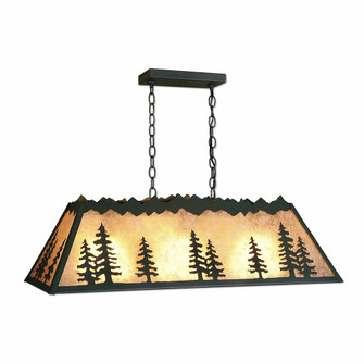 Rocky Mountain-Spruce Tree Three Light Island-Billiard in Forest Green (172|M45414AL-47)