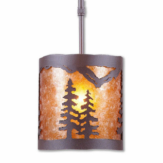 Kincaid-Spruce Tree One Light Pendant in Rustic Brown (172|M29114AM-ST-27)