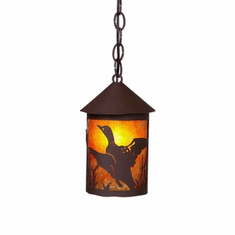Cascade Lantern-Loon One Light Pendant in Rustic Brown (172|M24464AM-CH-27)