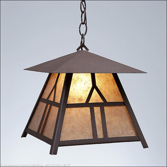 Smoky Mountain-Westhill One Light Pendant in Rustic Brown (172|M23673AL-CH-27)