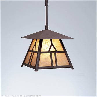 Smoky Mountain-Westhill One Light Pendant in Rustic Brown (172|M23573AL-ST-27)