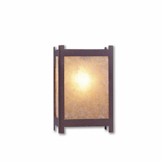 Severn-Rustic Plain One Light Wall Sconce in Rustic Brown (172|M14101AL-27)