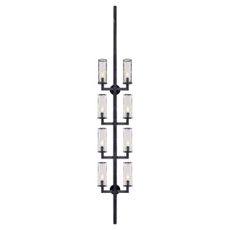 Liaison Eight Light Wall Sconce in Bronze (268|KW 2204BZ-CRG)