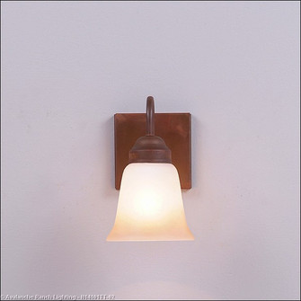 Wasatch-Rustic Plain Rust Patina One Light Wall Sconce in Rust Patina (172|H14101TT-02)