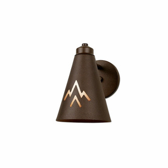 Canyon-Deception Pass One Light Wall Sconce in Rustic Brown (172|A52402-27)