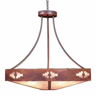 Ridgemont-Pueblo 17 Light Chandelier in Rust Patina (172|A42684AL-HR-02)