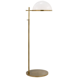 Dulcet One Light Floor Lamp in Antique-Burnished Brass (268|KW 1240AB-WG)