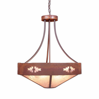Ridgemont-Pueblo Seven Light Chandelier in Rust Patina (172|A41984AL-HR-02)