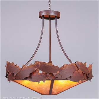 Crestline-Salmon Seven Light Chandelier in Rust Patina (172|A40561AM-HR-02)