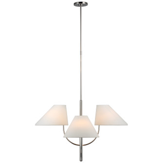 Kinsley LED Chandelier in Polished Nickel (268|KS 5220PN-L)