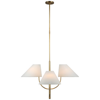 Kinsley LED Chandelier in Soft Brass (268|KS 5220SB-L)