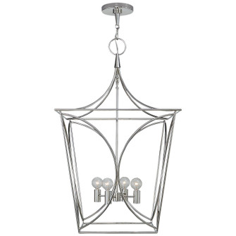 Cavanagh Four Light Lantern in Polished Nickel (268|KS 5145PN)