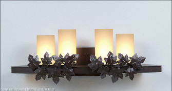 Wisley Nine Light Bath Vanity Light in Dark Bronze Metallic (172|A37705TS-28)