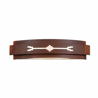 Northridge-Del Rio Four Light Bath Vanity Light in Rust Patina (172|A36785-02)