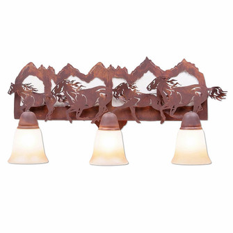 Crestline-Horse-Mtn Three Light Bath Vanity Light in Rust Patina (172|A32336TT-02)