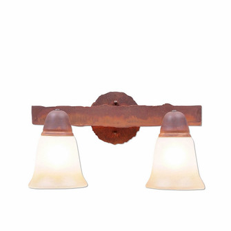 Crestline-Rustic Plain Two Light Bath Vanity Light in Rust Patina (172|A32201TT-02)