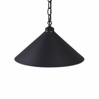 Canyon Black Iron One Light Pendant in Black Iron (172|A24401CH-97)