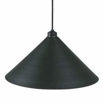 Canyon Black Iron One Light Pendant in Black Iron (172|A24301BC-97)