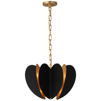 Danes LED Chandelier in Matte Black and Gild (268|KS 5130BLK/G)