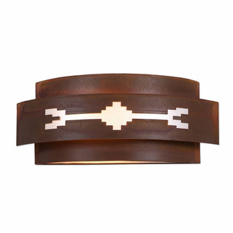 Northridge-Del Rio Two Light Wall Sconce in Rust Patina (172|A16285-02)