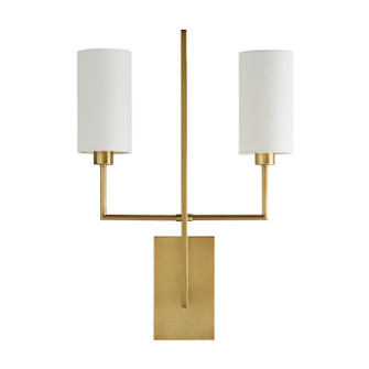 Blade Two Light Wall Sconce in Antique Brass (314|DB49017)