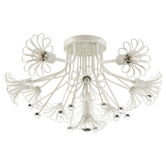 Keaton Six Light Flush Mount in Light Cream (268|KS 4311LC)