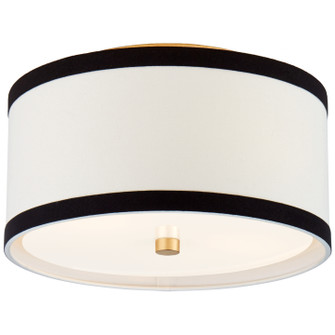 Walker Two Light Flush Mount in Gild (268|KS 4070G-L/BL)
