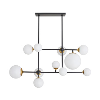 Hilliard 11 Light Chandelier in Bronze (314|89473)