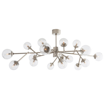 Dallas 18 Light Chandelier in Polished Nickel (314|89032)