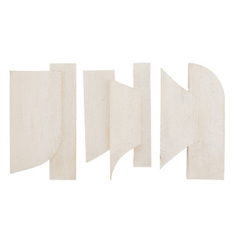 Pierson Wall Plaques, Set of 3 in Whitewash Sandblasted (314|6978)