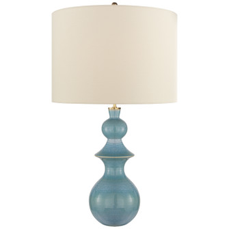 Saxon One Light Table Lamp in Sandy Turquoise (268|KS 3617STU-L)