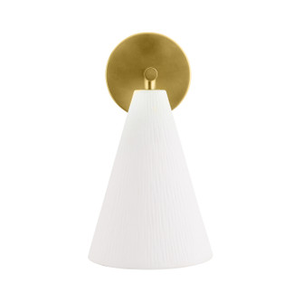 Oakland One Light Wall Sconce in Matte Bone (314|49853)