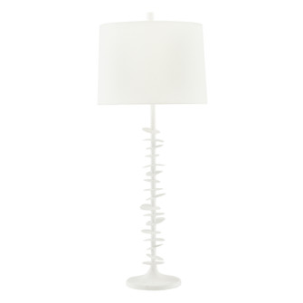 Penny One Light Table Lamp in White Gesso (314|44798-246)
