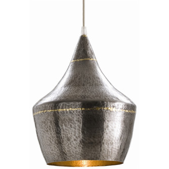 Mason One Light Pendant in Dark Natural Iron (314|42413)