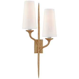 Iberia Two Light Wall Sconce in Antique Gold Leaf (268|JN 2076AGL-L)