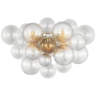 Talia LED Wall Sconce in Burnished Silver Leaf (268|JN 2006BSL-CG)