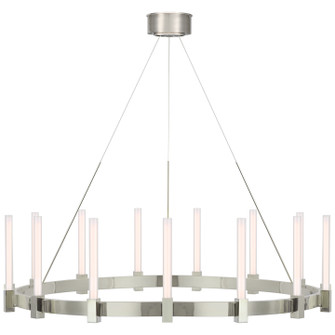 Mafra LED Chandelier in Polished Nickel (268|IKF 5362PN-WG)