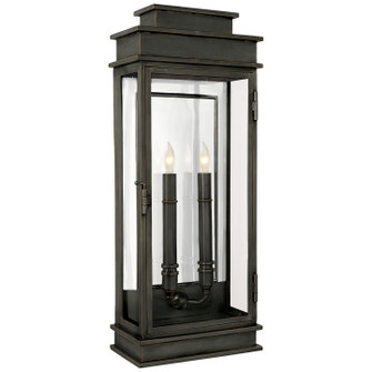 Linear Lantern Two Light Linear Lantern in Bronze (268|CHO 2910BZ)