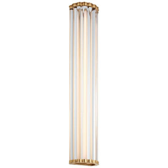 Kean LED Wall Sconce in Antique-Burnished Brass (268|CHD 2927AB-CG)