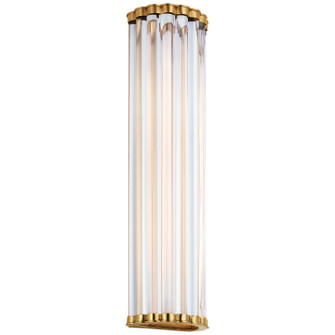 Kean LED Wall Sconce in Antique-Burnished Brass (268|CHD 2926AB-CG)