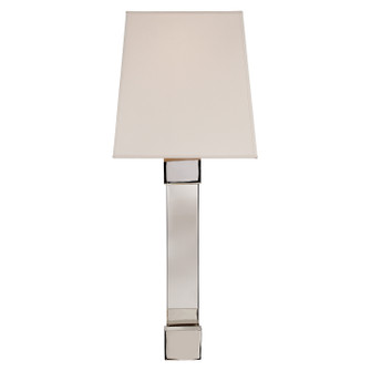 Edgar One Light Wall Sconce in Crystal with Polished Nickel (268|CHD 2712PN/CG-S) Edgar One Light Wall Sconce in Crystal with Polished Nickel (268|CHD 2712PN/CG-S)