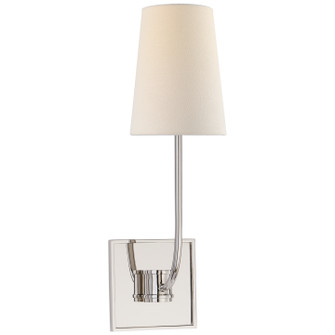 Venini One Light Wall Sconce in Polished Nickel (268|CHD 2620PN-L)