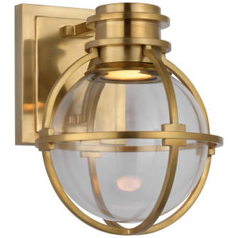 Gracie LED Wall Sconce in Antique-Burnished Brass (268|CHD 2480AB-CG)
